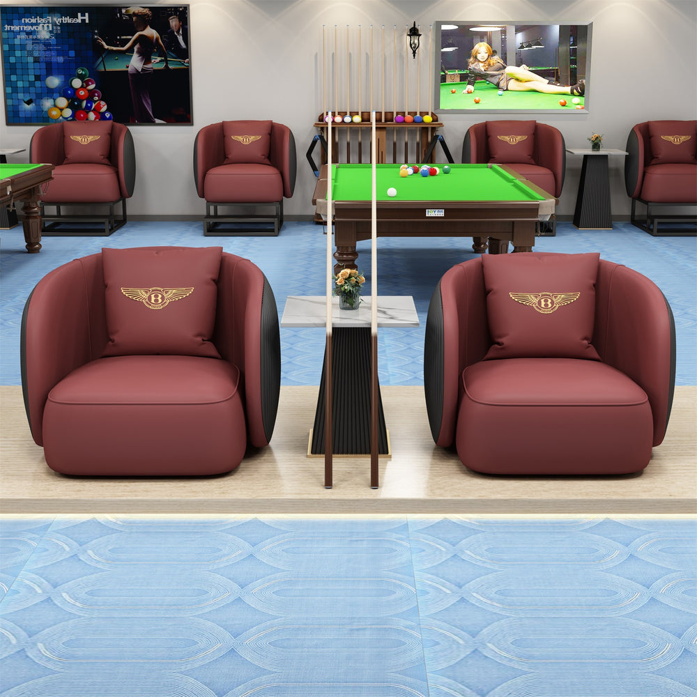 High-end billiard club viewing chair, billiard hall special viewing sofa, billiard room viewing chair, table tennis hall viewing sofa