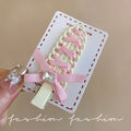 Ballet-style bow ribbon braided hair clip, seamless, versatile, sweet and edgy color palette, perfect for bangs, flyaways, and side hair styling