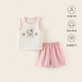 Baby vest suit summer sleeveless sports cotton vest summer thin baby clothes kids