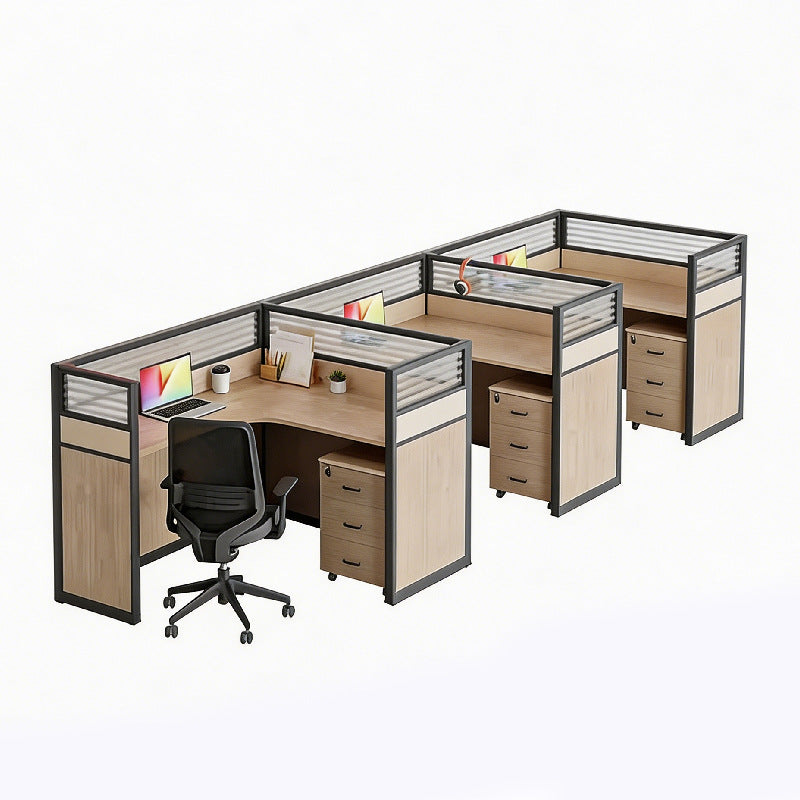 Saint li staff desk and chair combination screen desk 8-person casual staff 4/6-person desk