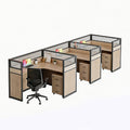 Saint li staff desk and chair combination screen desk 8-person casual staff 4/6-person desk