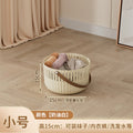 Vintage-style laundry hamper - mobile laundry basket cart - large capacity laundry basket - bathroom laundry basket organizer