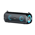 New wireless bluetooth speaker - portable subwoofer with lights, outdoor deep bass mini speaker, supports card playback