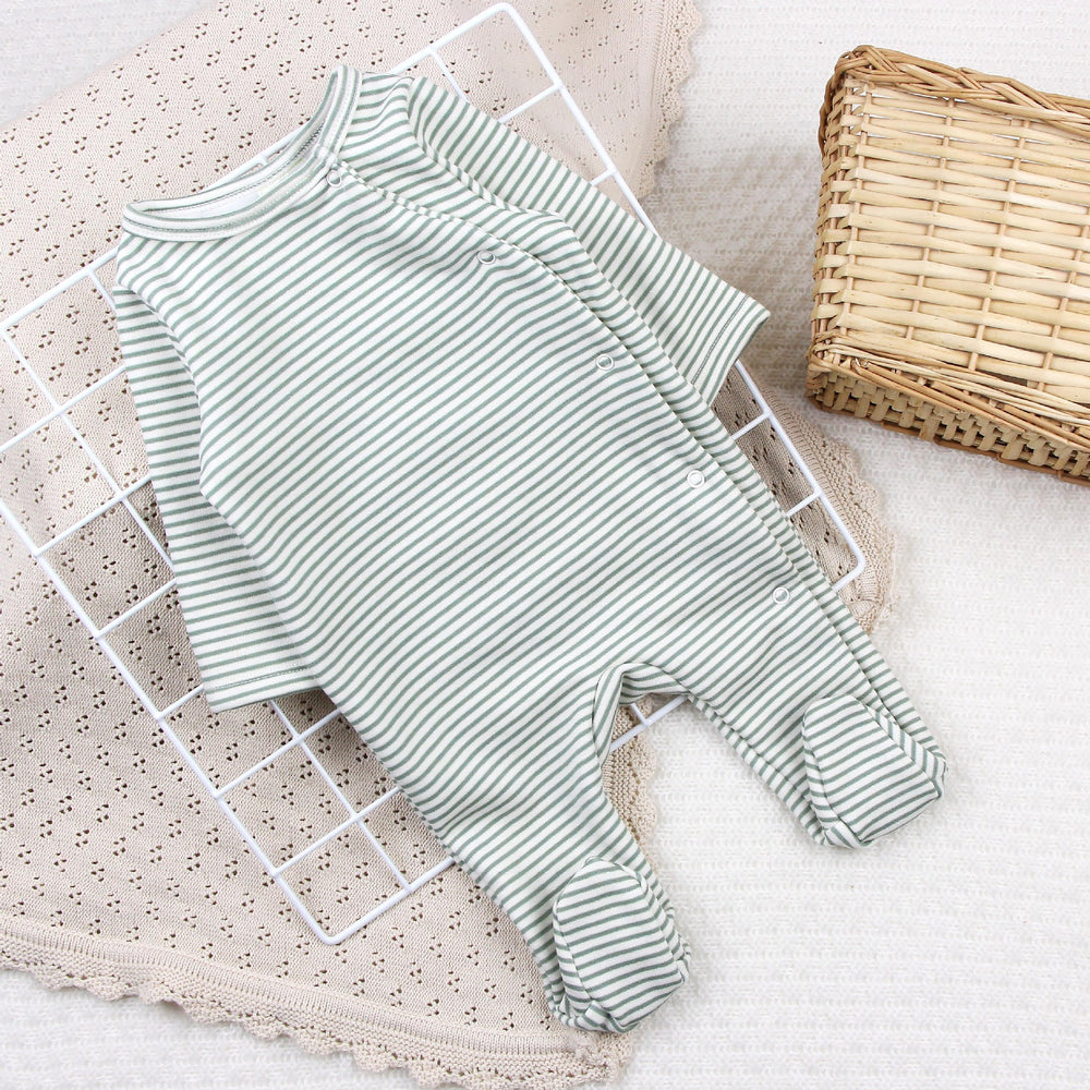 Newborn baby romper long sleeve jumpsuit autumn winter thickened sleepsuit clothes foreign trade children's wear bodysuit