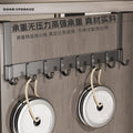 Adjustable over-the-door hanger - no drilling required - door hook for bedroom, wall-mounted storage rack, clothes hook