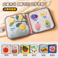 Tear-resistant cloth book - bilingual early learning [fruits & vegetables]