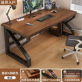 Solid wood desktop computer desk, gaming desk, student study desk, home bedroom desk, small apartment office desk