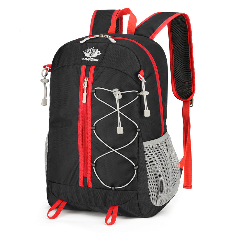 New outdoor lightweight folding backpack large capacity wear-resistant storage skin bag mountaineering travel sports backpack