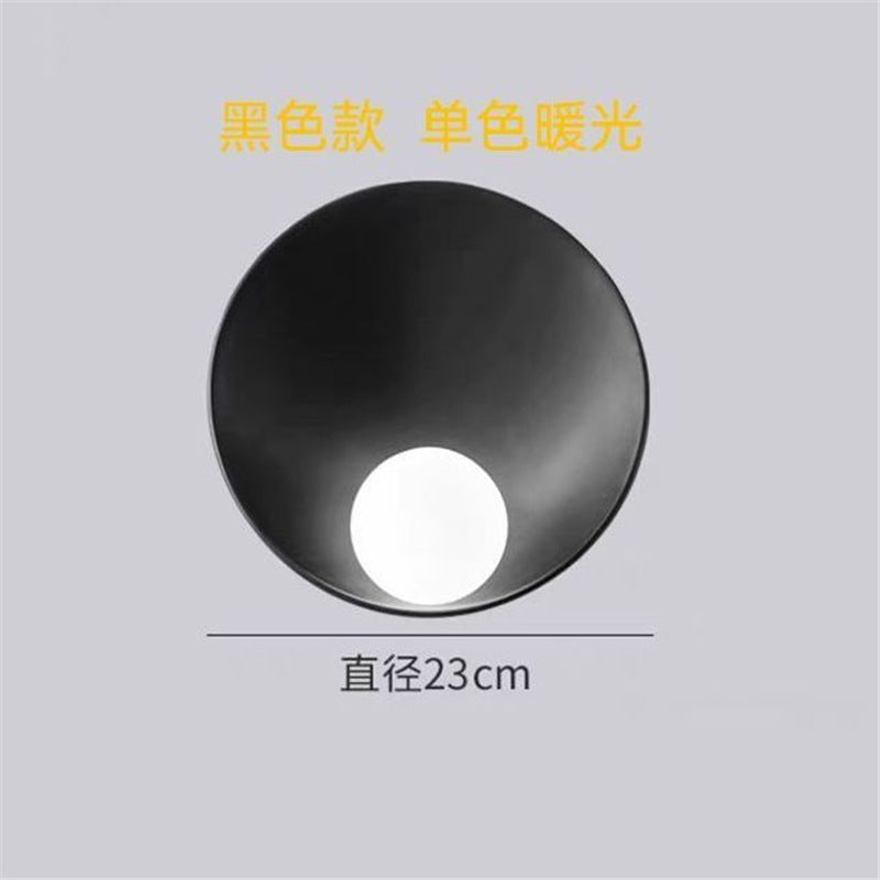 Nordic bedroom wall lamp bedside casual room lamp house corridor living room modern normcoreaccessible luxury background wall lamp