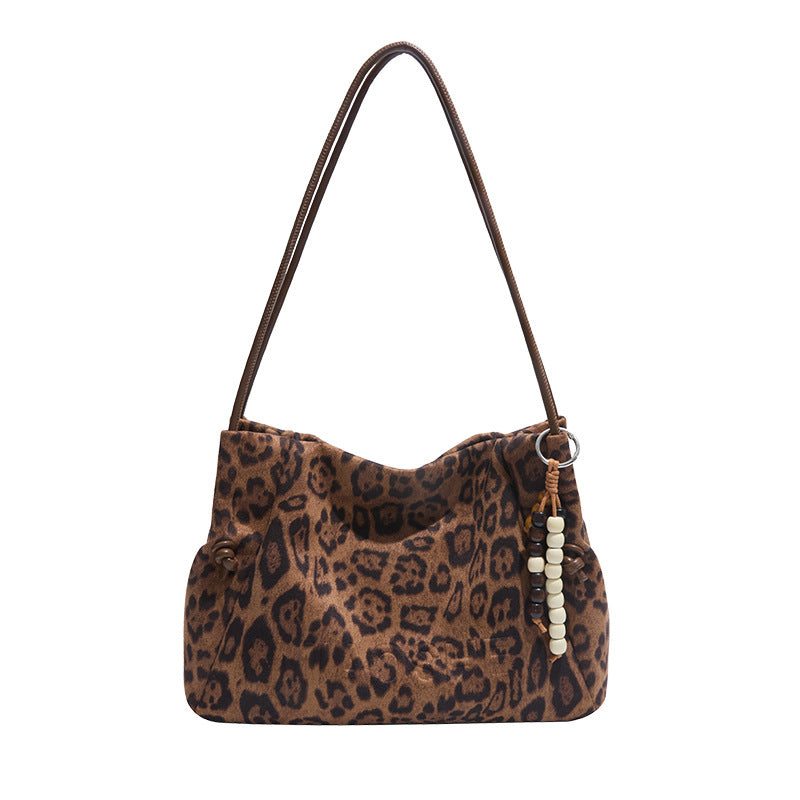 2025 new autumn/winter crossbody bag - commuter plush large capacity shoulder bag - women's casual fashion high-end tote bag