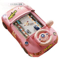 Children's early education story racing adventure game console with multifunctional steering wheel - simulated driving toy for boys
