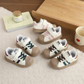 Vancahao girls breathable toddler shoes non-slip sports white shoes boys shell toe sneakers baby agan shoes