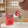 Jinzheng 819 new arrival pocket elderly radio portable card bluetooth amplifier recording delete digital song request