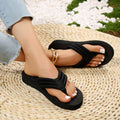 Women's anti-slip flat beach foam flip-flops for cross-border e-commerce - summer sandals, plus size available
