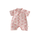 Summer clothes for baby boys, new arrival baby full moon super cute khaki outwear short-sleeved summer thin khaki
