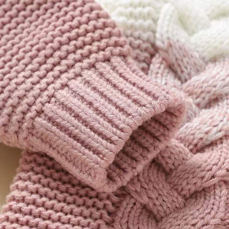 Baby knitting onesie ha yi spring & fall newborn clothing male baby wool cute thickenedheattech025