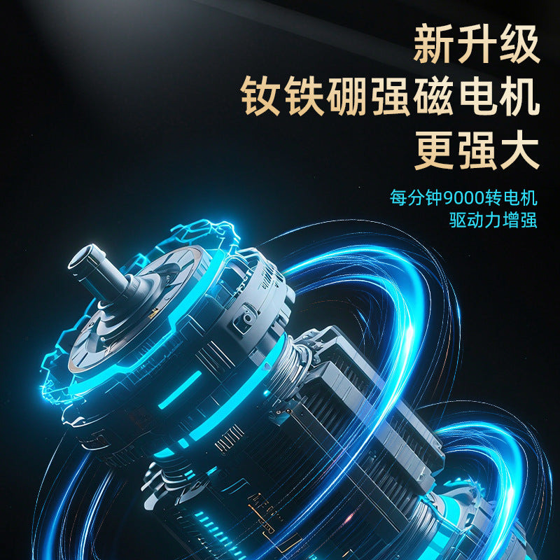 New electric shaver for men - home & car use, rechargeable, portable, washable, magnetic attachment, rotary shaving system