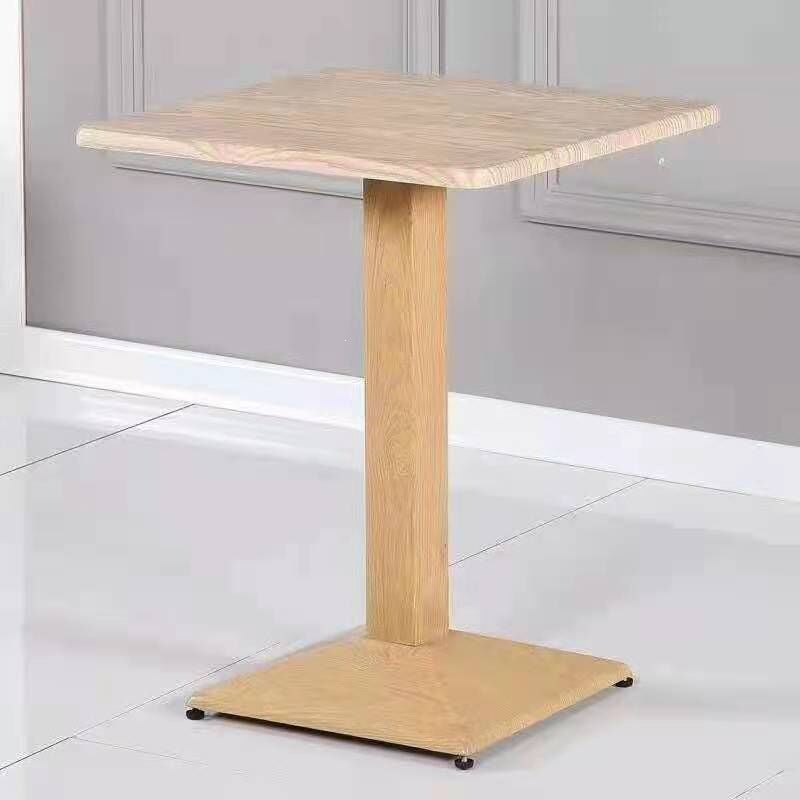 Dining table and chair combination, multi-functional breakfast shop, one table and four chairs, economical rental room dining table, casual rectangular dining table