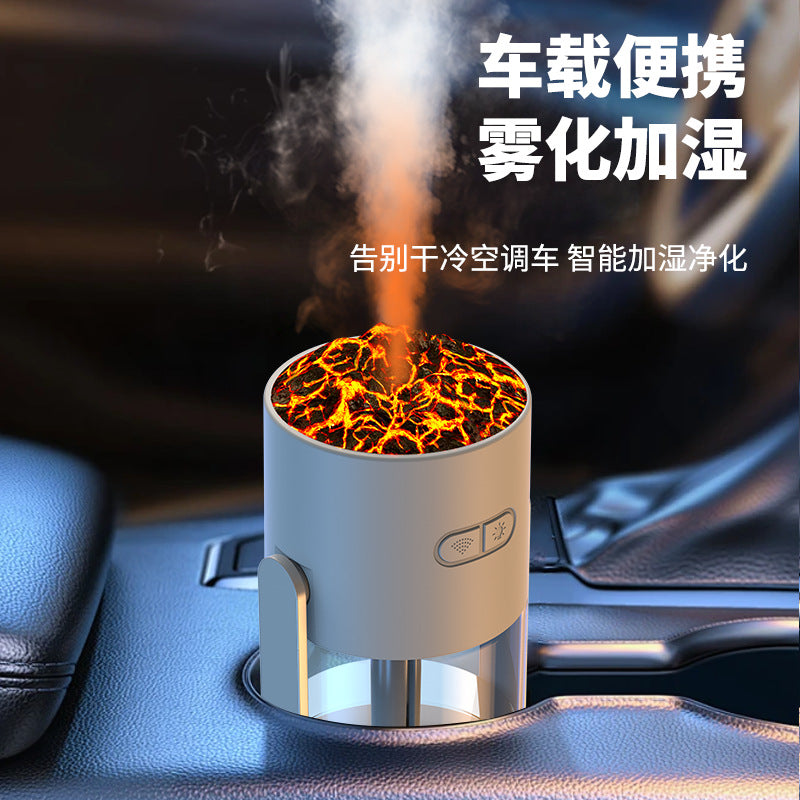 new cl29 volcano humidifier, portable car air purifier, usb mini humidifier for home use