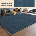Carpet living room bauhaus blue new arrival dopamine jute coffee table thickened soundproof floor mat bedroom bedside mat