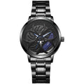 New arrival cool sports car wheel hub watch inner ring can rotate men's wheel style quartz watch fashiontrendy men's watch