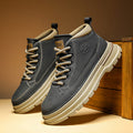 Men's spring new arrivals: british retro mid-cut martin boots, men's casual work shoes, trendy low-top ankle boots, leather shoes
