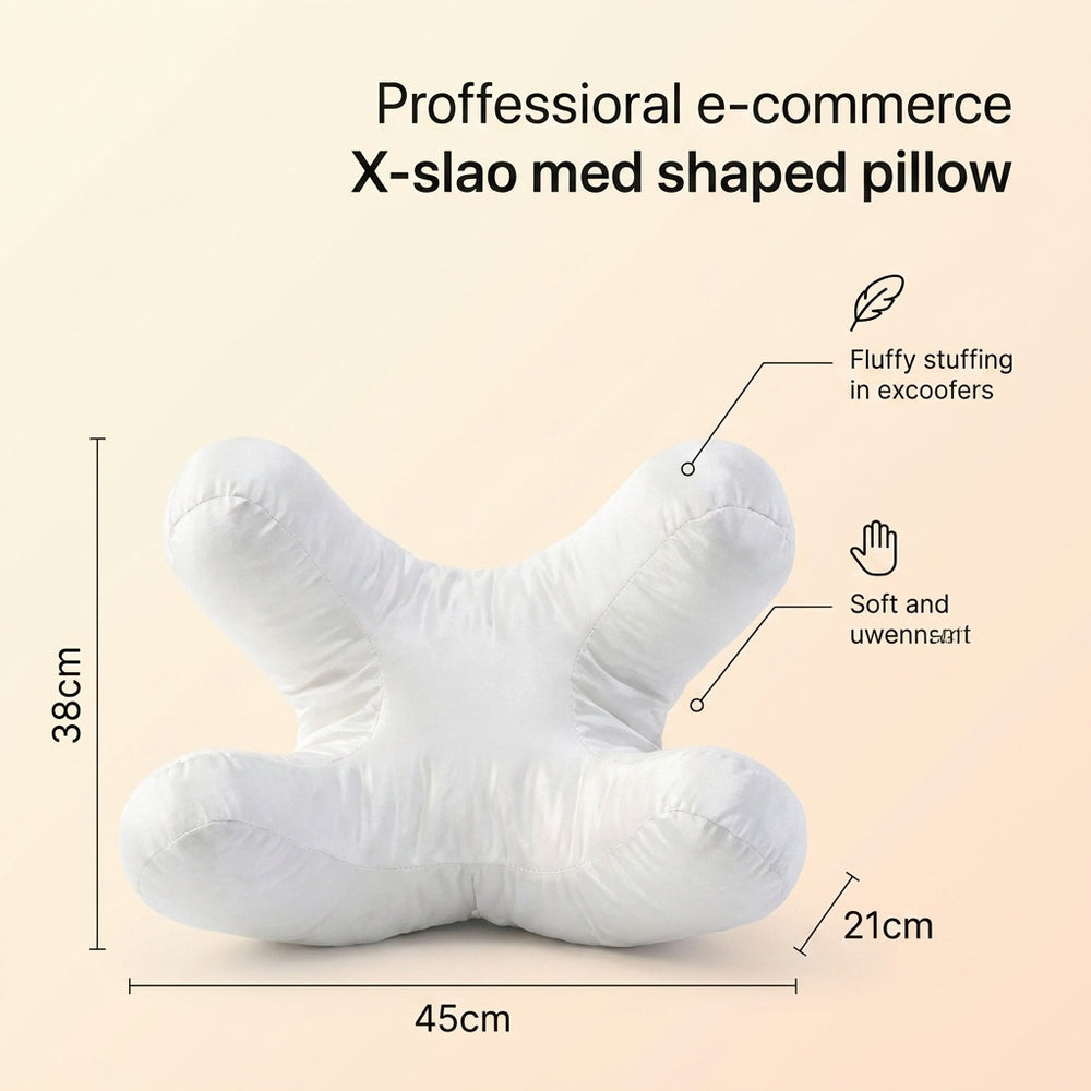 Neck massage pillow - home use, relieves shoulder and neck pressure, beauty pillow, neck support, gravity acupressure cervical pillow, body pillow core