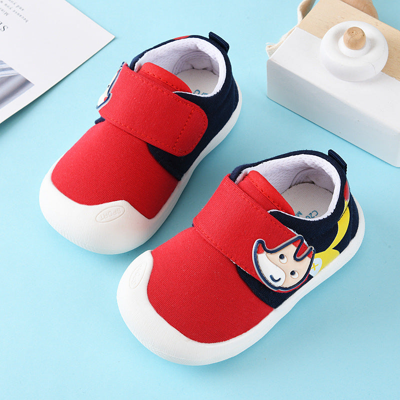 autumn collection: new fall toddler shoes for baby girls (0-1-3 years) - soft cloth spring/autumn first walker shoes for baby boys