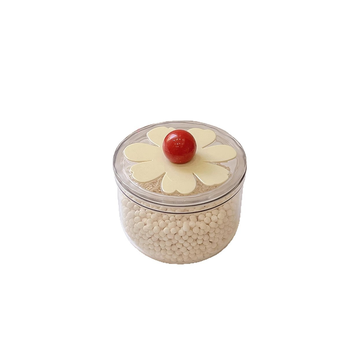 Sealed tank household dried fruit round transparent fresh-keeping box high value kitchen grains snacks storage tank