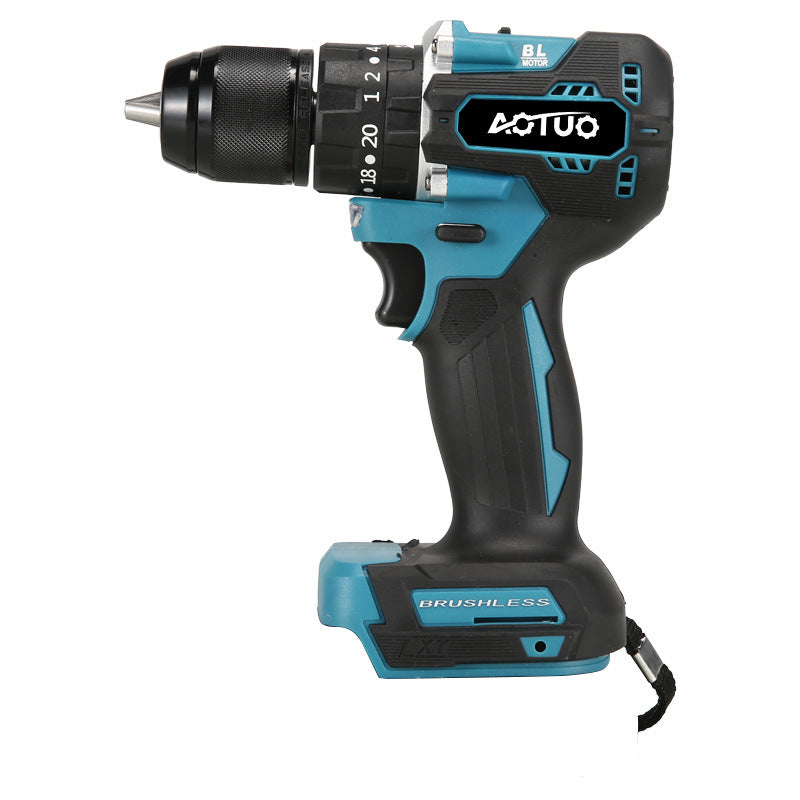 Brushless large torque hand drill high power woodworking installation electric screwdriver handheld high speed cordless impact drill