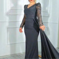 2026 new arrival: cross-border fashion evening gown - perfect for amazon, birthday parties, and special occasions. slim-fit, sexy dress