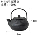 Iron kettle small ding cast iron teapot wholesale stove tea pot retro japanese style water kettle tea set suit wholesale