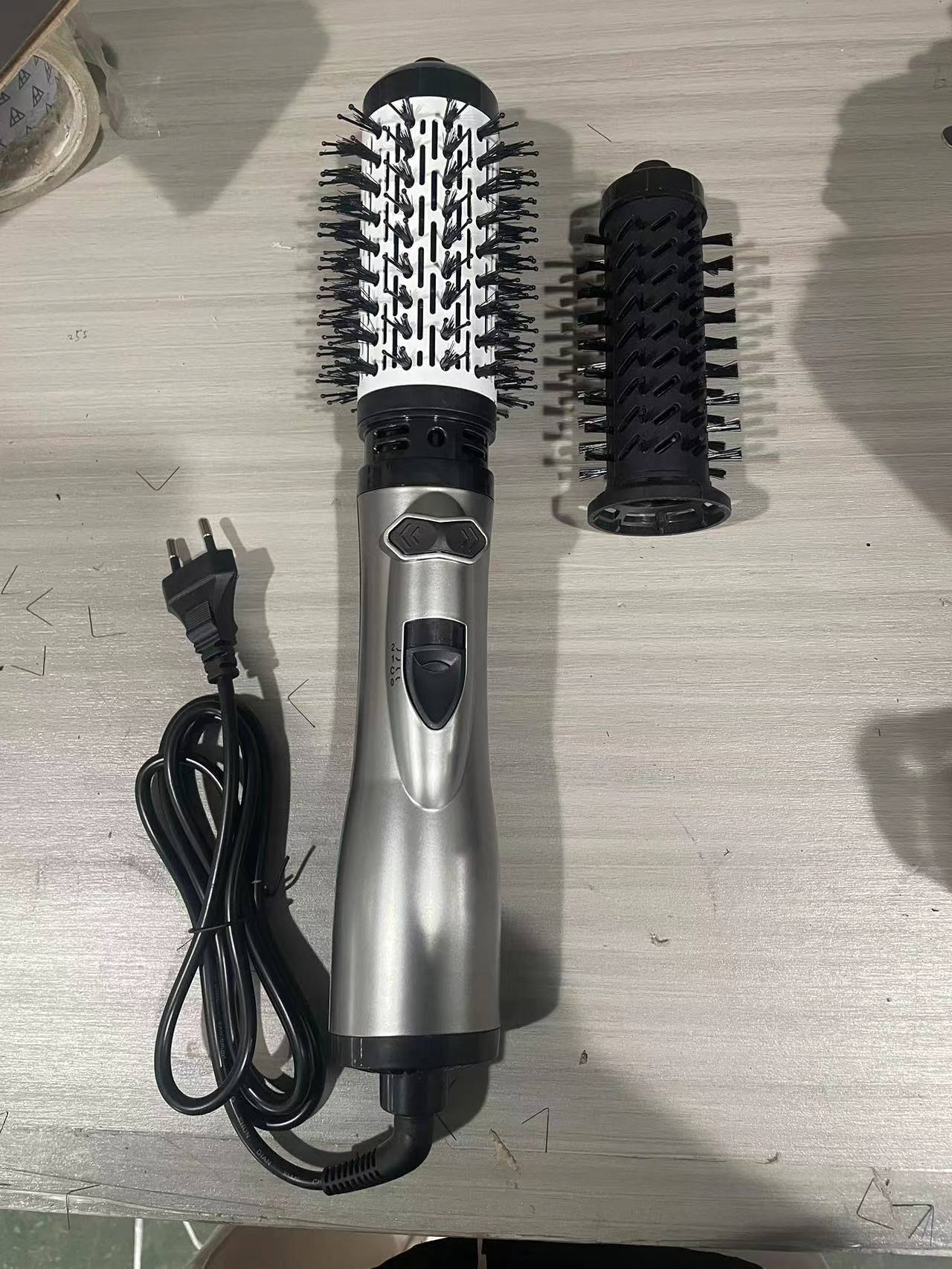 Cross-border negative ion hair dryer, multi-functional electric hair straightener, automatic curling iron, hairdresser, three-in-one hot air comb