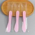Medium-sized facial mask spatula, plastic beauty mixing stick, applicator, scraper, body mask stick, packaged, 17.5cm long