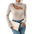 Amazon cross-border women's fashion: european and american style, young and mature t-shirt -  spring/summer new collection, elegant, slim-fit, and figure-flattering cropped top
