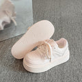 Campus style thick-soled sneakers for women 2026new arrivalspringwhite shoes for women's shoes easiest for match student bread shoes trendy shoes