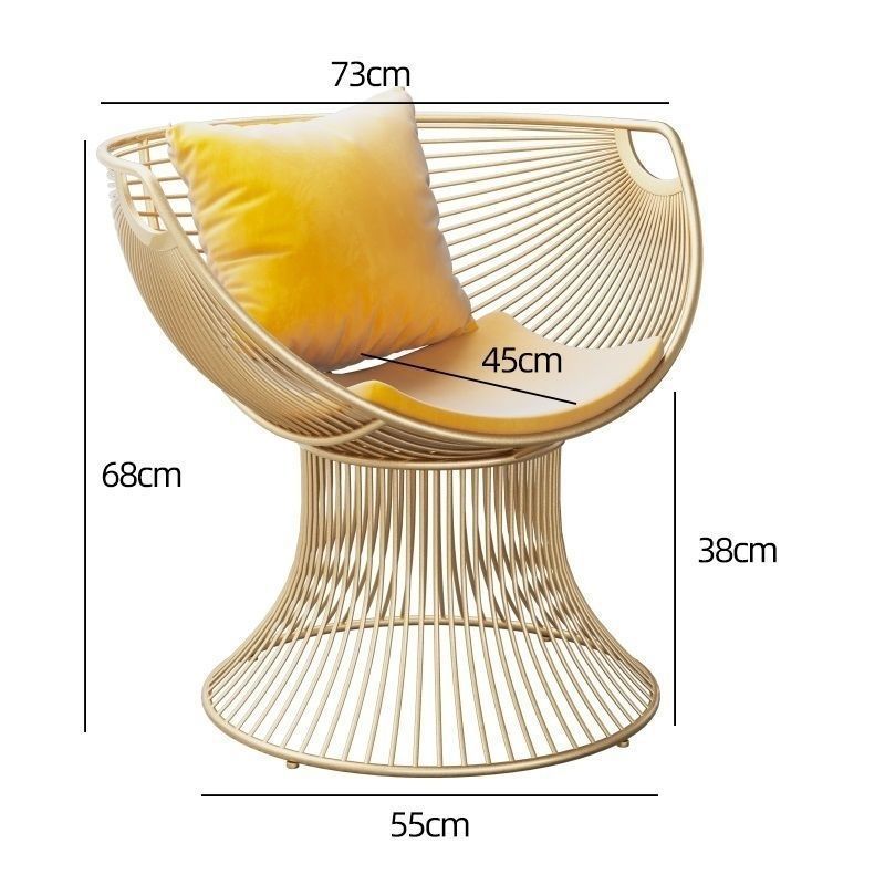 New arrivalins style iron casual single sofa coffee table suitaccessible luxuryfor home balcony table sofa chair combination