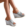 Women's summer fashion wedge heel sandals & slippers - new  styles, versatile platform loafers with open toe