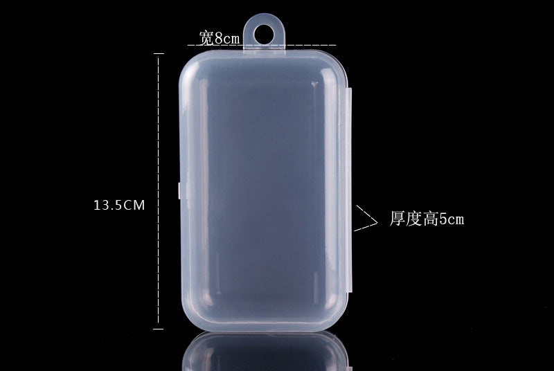 Wholesale toothpaste storage box, transparent box, baby chew music toothpaste storage box pp plastic big tooth glue box