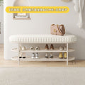 Shoe changing stool door for home soft bag shoe stool shoe cabinet stool all-in-one entrance door popular can sit bench stool