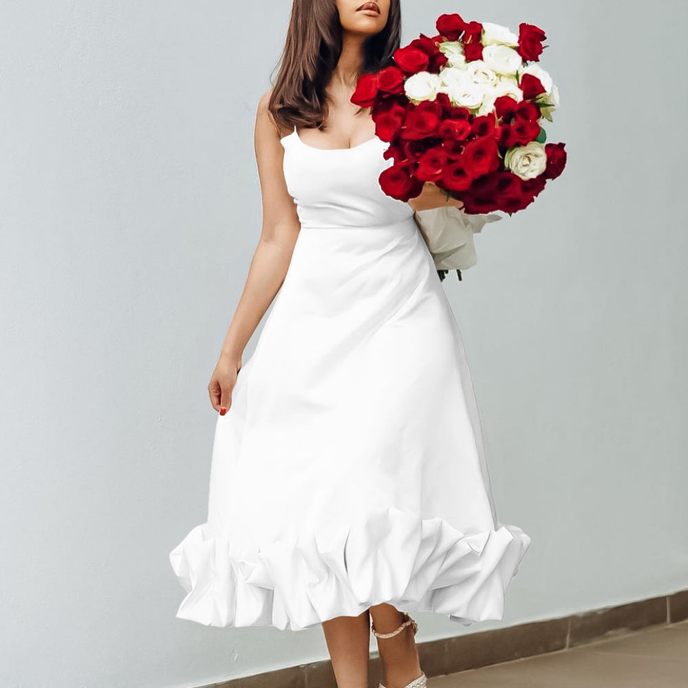 D446 african women's clothing   cross-border women's camisole a-line maxi dress evening gown export dress