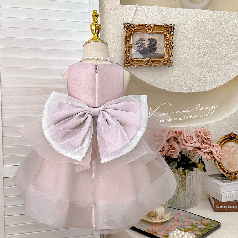Girls' dress  summer premium birthday gown baby girl tutu princess dress