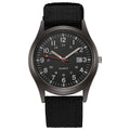 New canvas watch for men - casual, stylish, gift-worthy, military-inspired, with date display - perfect for students and sports - quartz movement