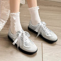 Ballet training sneakers for women, 2026 spring new arrivalchicniche stylek-styleflats breathable student casualwhite shoes