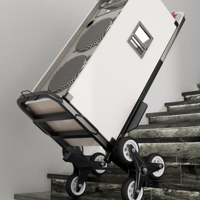 Stair climbing handy gadget mover up and down stairs hand trolley foldable portable cart pulling goods for home non-electric stair climbing machine