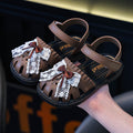 Kids' sandals: new summer korean style, soft sole, non-slip, waterproof first walker sandals for boys and girls aged 2-3 years