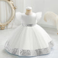 Export ready-made tulle sequinkids dress princess dress baby girl christmas dress baby dress