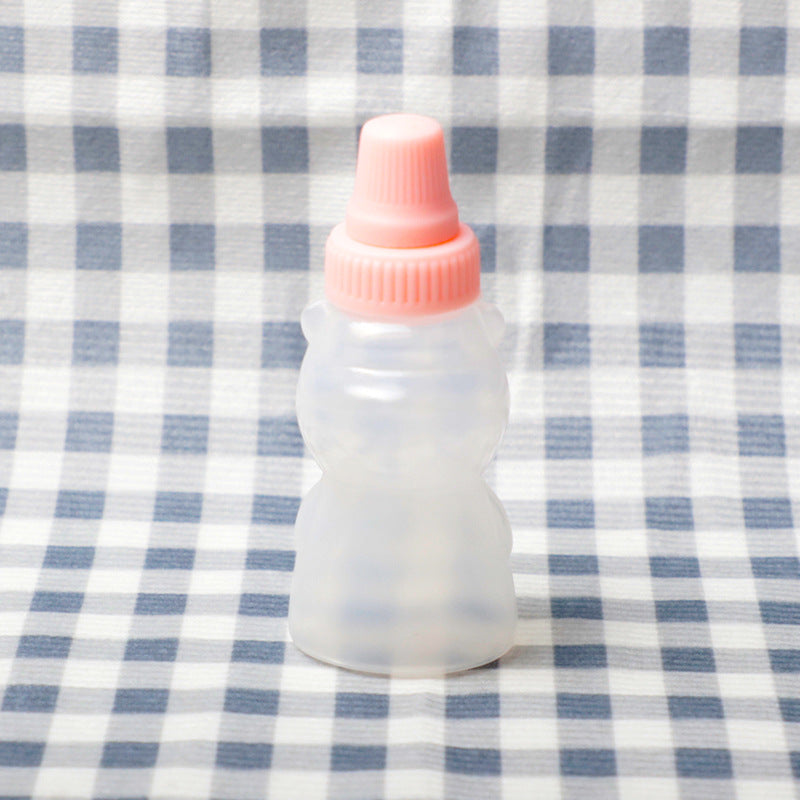 Mini sauce bottle plastic squeeze sauce bottle japanese style squeeze condiment bottle food grade portable soy sauce bottle cross-border