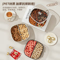 Luxury sealed fruit bowl - premium 2025 design for home living room coffee table - candy & snack display, dried fruit storage box