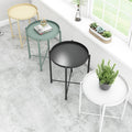 Scandinavian side table for home living room iron art coffee table bedside table tray table modern casual bedroom creative round table